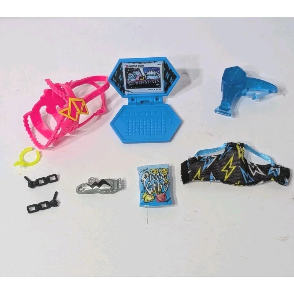Monster High Skulltimate Secrets Frankie Stein Neon Frights Accessories Parts